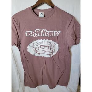 Bratmobile   band   t shirt size Medium Mauve